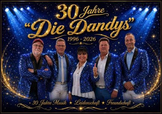 Die Dandys – fünf Bandmitglieder zum 30-jährigen Jubiläum 1996–2026